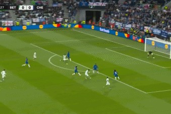 百家乐网址-⚽欧协联半场：埃扎洛佐利抽射破门，贝蒂斯1-0切尔西